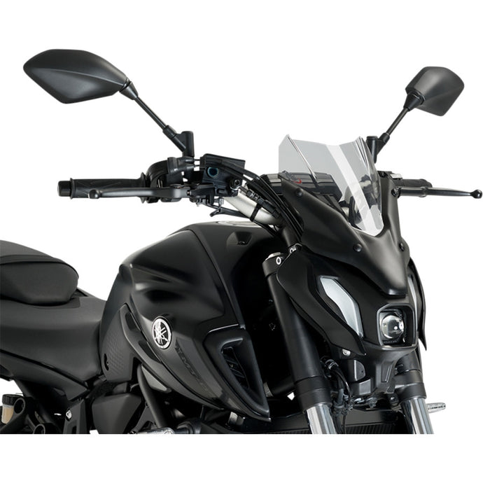 Puig 20618H Naked New Generation Racing Windscreen - Smoke