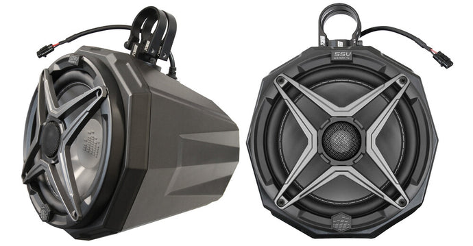 Ssv Works US2-C8A-175 8in. Pod Speakers - 1.75in. Bar Size