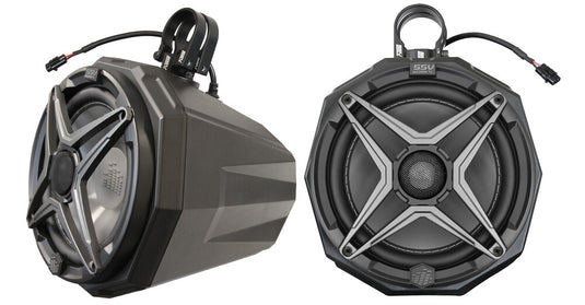 Ssv Works US2-C8A-200 8in. Pod Speakers - 2in. Bar Size