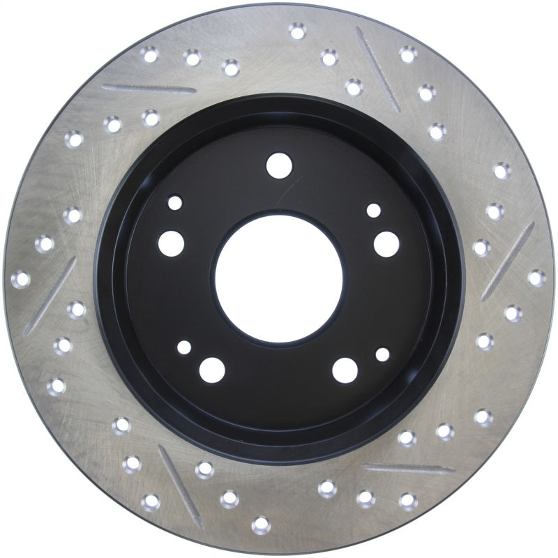 Load image into Gallery viewer, Stoptech 127.40042R ST Slot &amp; Drill Brake Rotors
