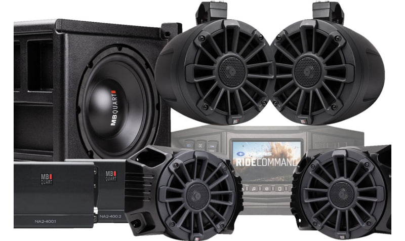 MB Quart MBQRGSTG5RC1 Stage 5 Tuned Audio System for Ride Command