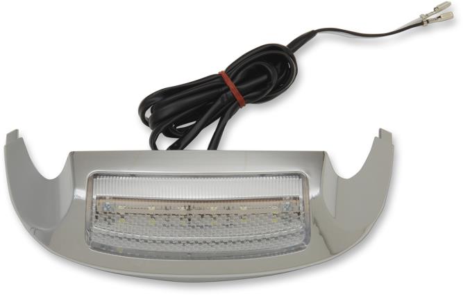 Drag Specialties 2040-1964 LED Front Fender Tip Light - Clear Lens