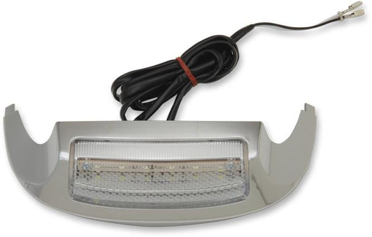 Drag Specialties 2040-1964 LED Front Fender Tip Light - Clear Lens