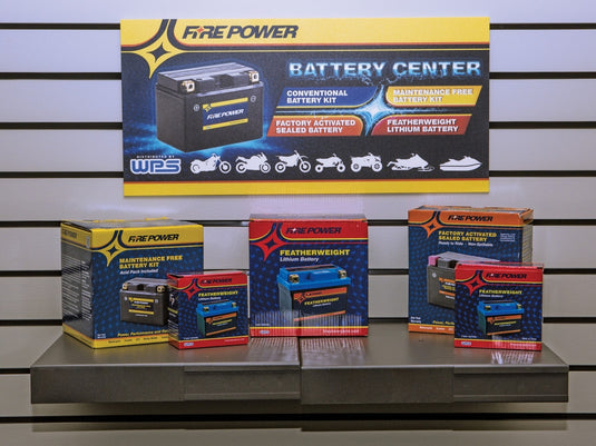 Fire Power FP BATTERY SIGN Store Sign