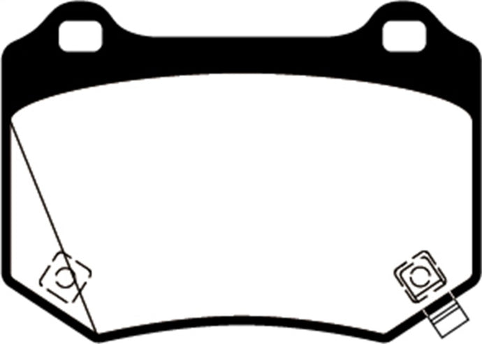 Ebc DP52361NDX EBC Bluestuff Brake Pad Sets