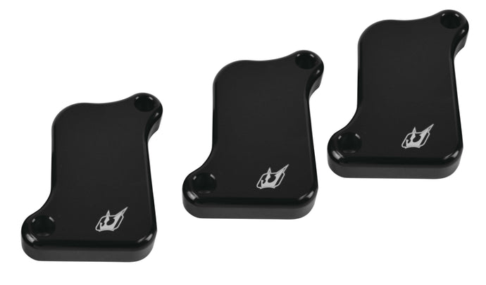 Driven Racing DSBLOCK-22 Engine Block Off Plates - Black