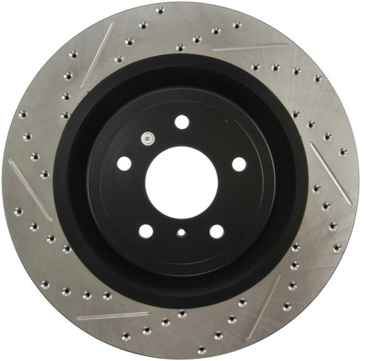 Stoptech 127.42100R ST Slot & Drill Brake Rotors
