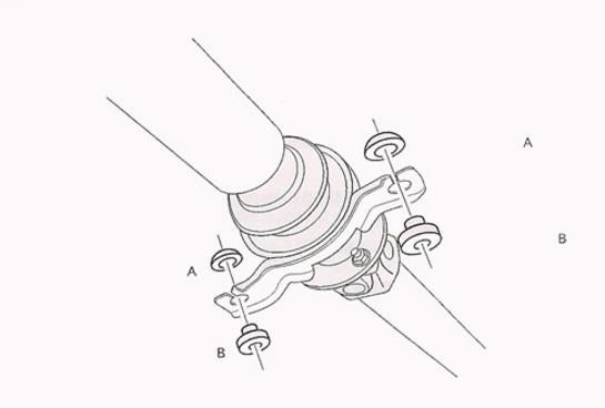 Load image into Gallery viewer, Torque Solution TS-SU-DSB TQS Driveshaft Carrier Bushing
