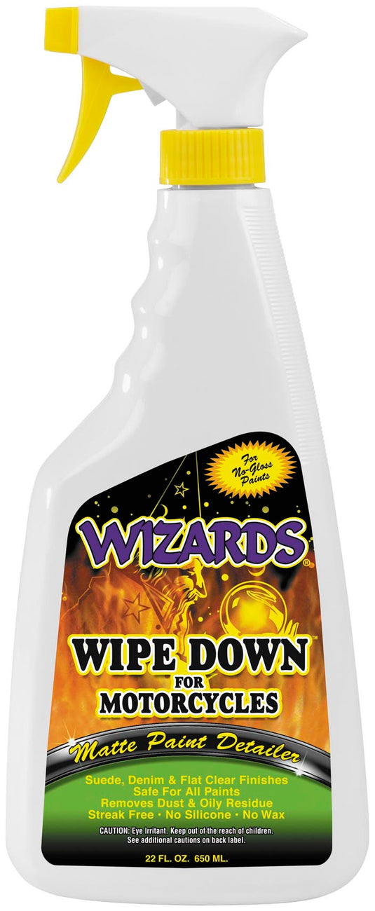Wizards 01220 Wipe Down Matte Paint Detailer - 22oz.
