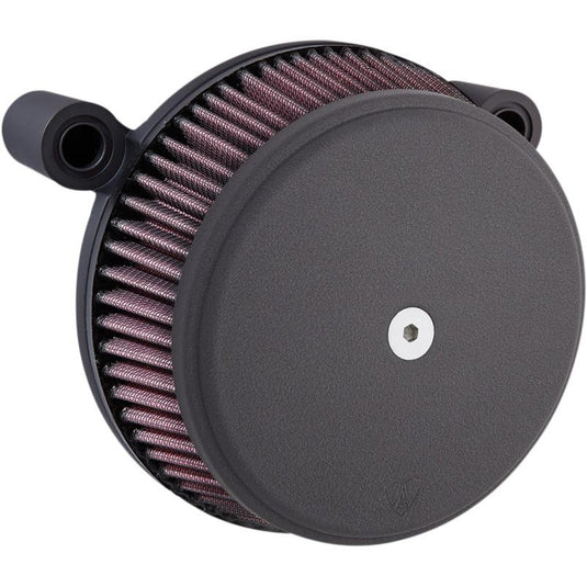 Arlen Ness 18-306 Big Sucker Stage I Air Filter Kit - Smooth - Black