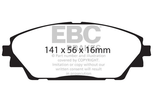 Ebc DP22185 EBC Greenstuff Brake Pad Sets