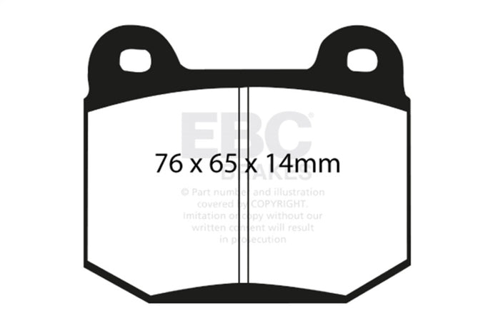 Ebc DP51538NDX EBC Bluestuff Brake Pad Sets