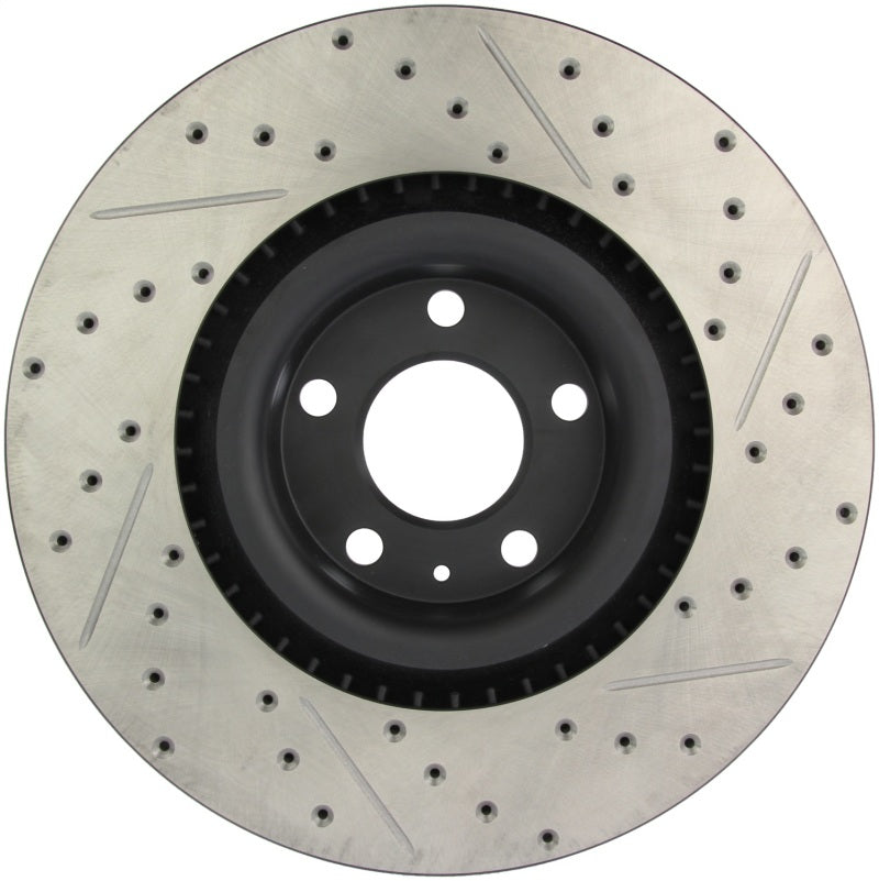 Load image into Gallery viewer, Stoptech 127.33087R ST Slot &amp; Drill Brake Rotors
