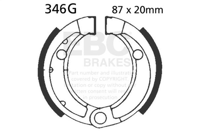 Load image into Gallery viewer, Ebc Powersports 346G EBC HH Sintered Brake Pads
