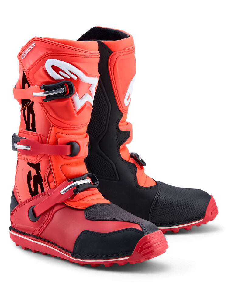 Load image into Gallery viewer, Alpinestars Tech-T Boots (9, Black/Red Fluo)
