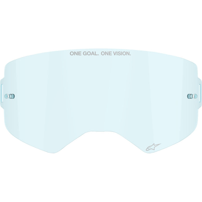 Alpinestars Supertech Clear Lens - Clear Blue