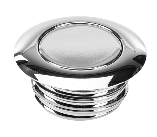 Harddrive 012308 Pop-Up Screw in Vented Gas Caps - Chrome