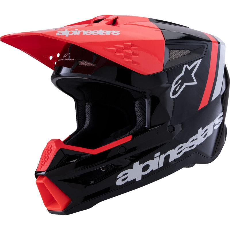 Load image into Gallery viewer, Gloss Black/Red Fluo/White
