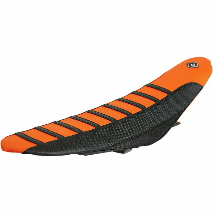 Flu Designs Inc. 55507 Pro Rib Seat Cover - Black/Orange/Black