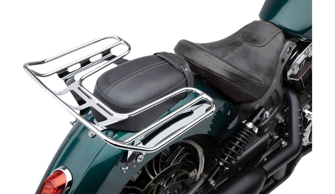 Cobra 502-2612 Big Ass Wrap Around Racks for Indian - Pillion Pad - Chrome