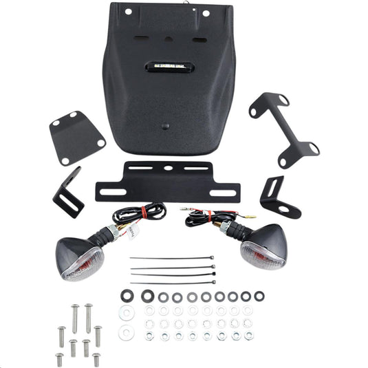 Targa 22-182-L Tail Kit with Turn Signals - Black/Clear