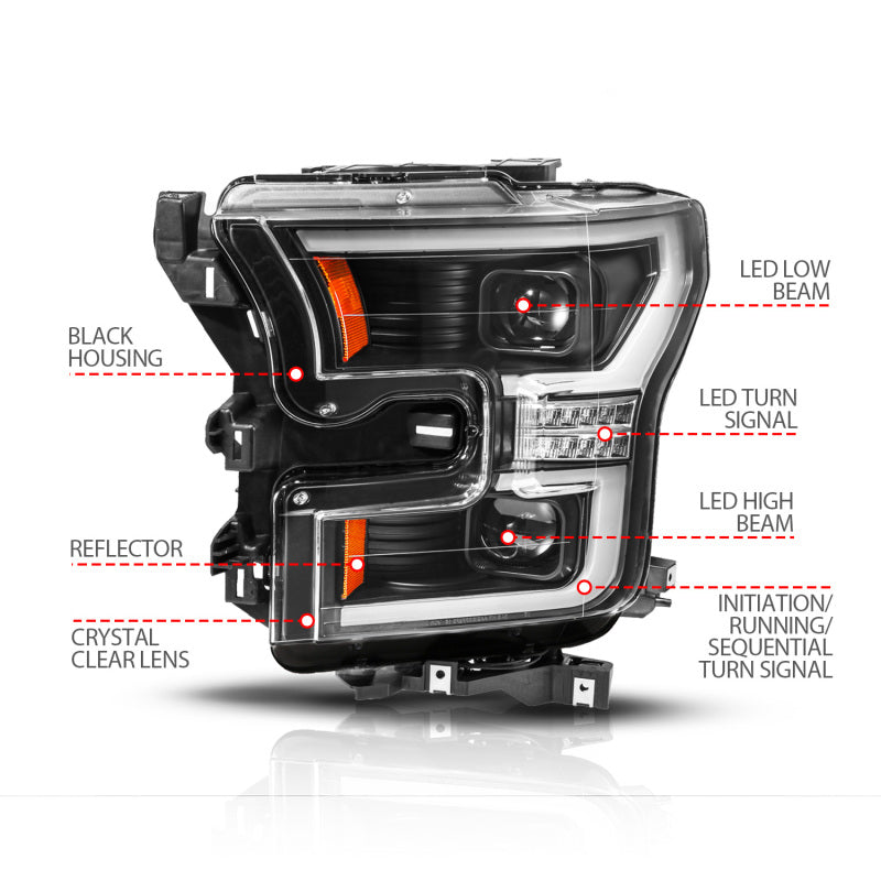 Load image into Gallery viewer, Anzo 111630A ANZ LED/Projector Headlights
