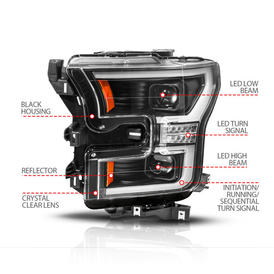 Anzo 111630A ANZ LED/Projector Headlights