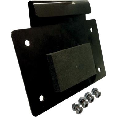 Alloy Art LD-1 License Plate Mount - Black Anodized