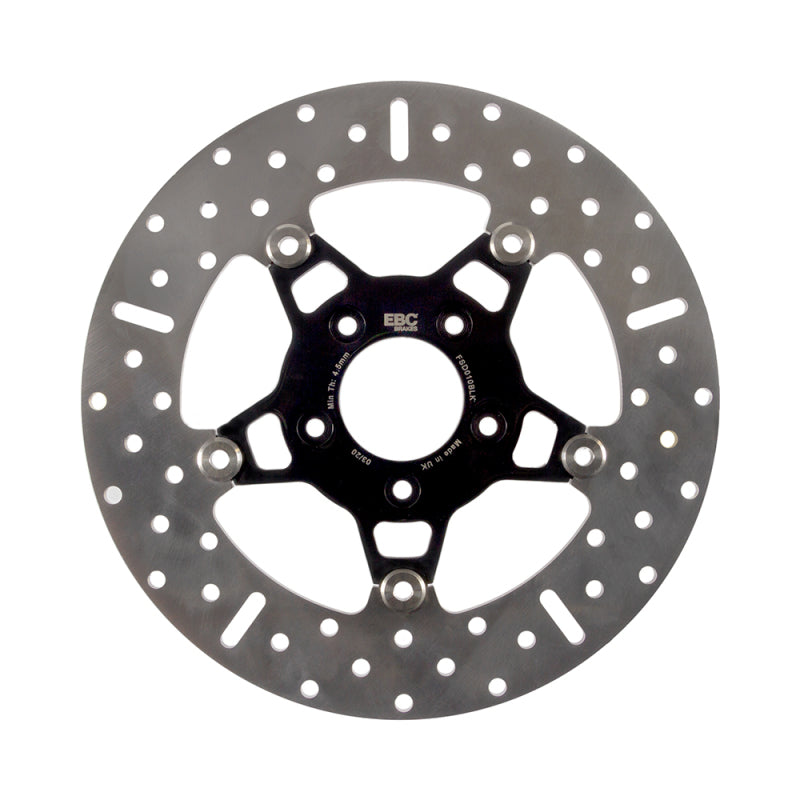 Load image into Gallery viewer, Ebc Powersports FSD010BLK EBC Black Chrome Rotors
