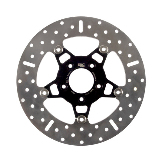 Ebc Powersports FSD010BLK EBC Black Chrome Rotors