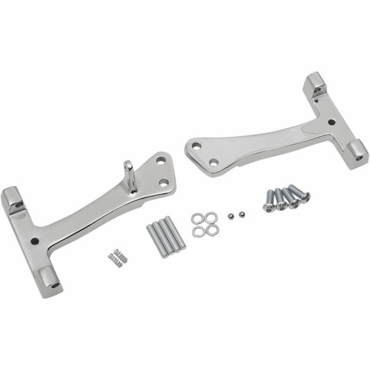 Drag Specialties 1621-0726 Passenger Floorboard Mount Kit - Chrome