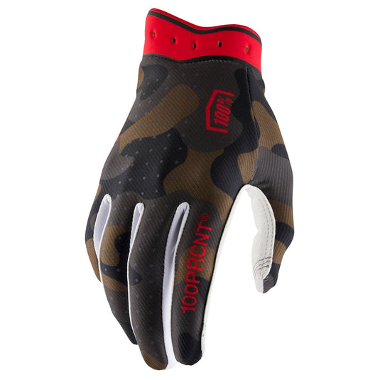 100% iTrack 2 Gloves (Large, Camo)