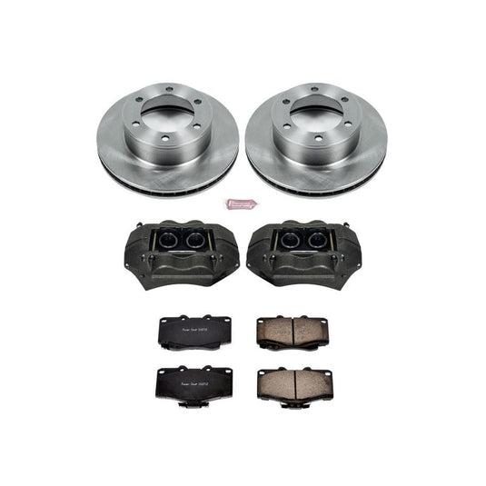 Powerstop KCOE1233A PSB Autospecialty Kit w/Cals