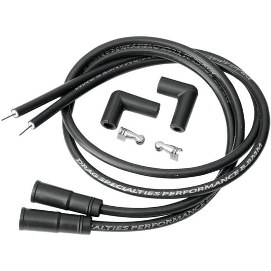 Drag Specialties 2104-0247 8.8mm Spark Plug Wire Set - Universal Black