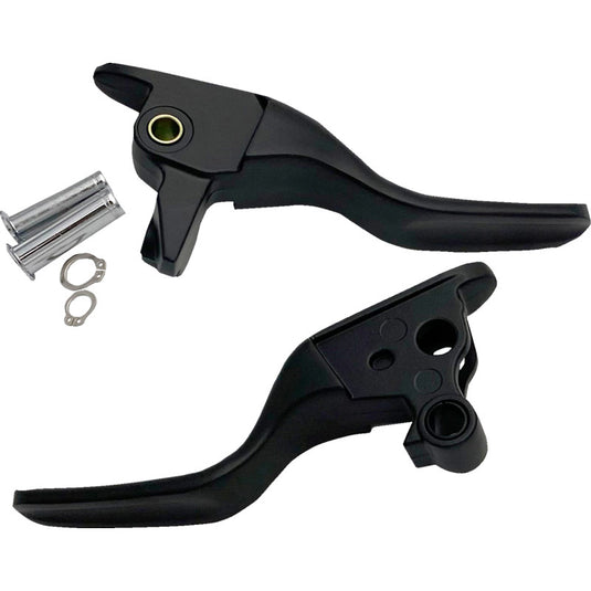 Drag Specialties 0610-2307 Short Lever Set - Black
