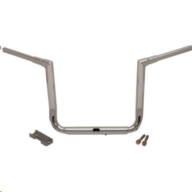 La Choppers LA-7365-14 1-1/2in. Grande Twin Peaks Touring Handlebars - 14in. Rise - Chrome