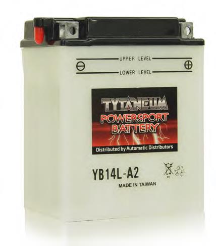 Tytaneum YB16CL-BFP H.P. Flooded Conventional Battery - YB16CL-B