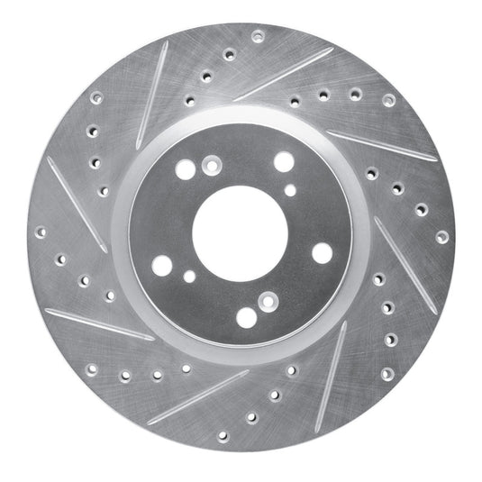 R1 Concepts 631-59045L RNC Brake Rotor - Drill & Slot