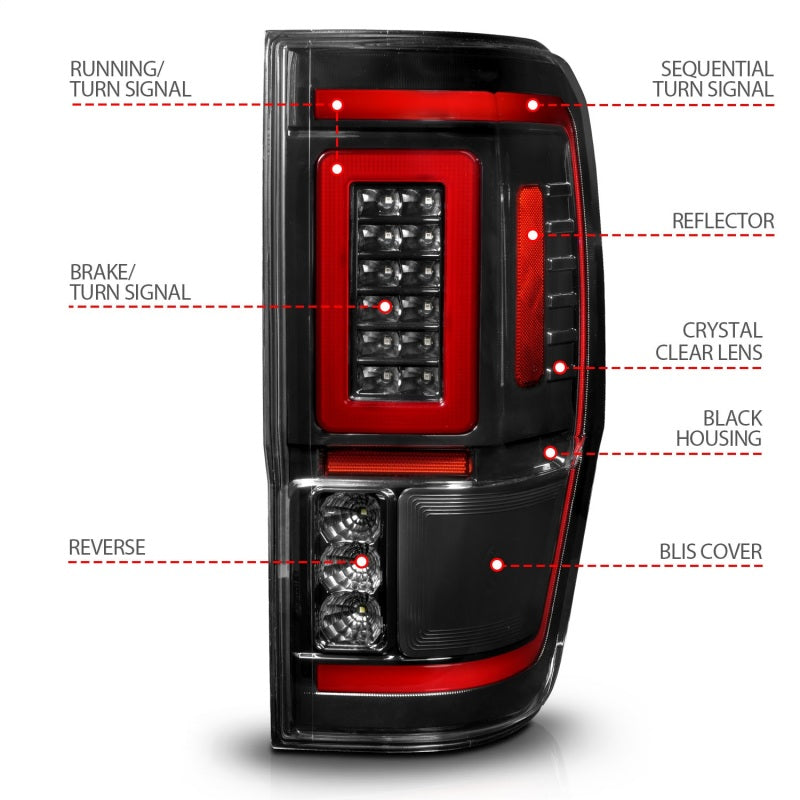 Load image into Gallery viewer, Anzo 311446 ANZ LED Taillights
