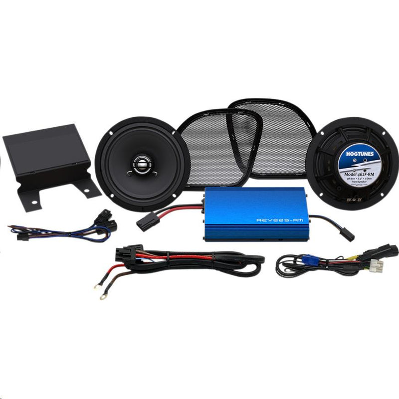 Hogtunes G4 RG KIT-RM 225-Watt Amp/6.5in. Front Speaker Kit