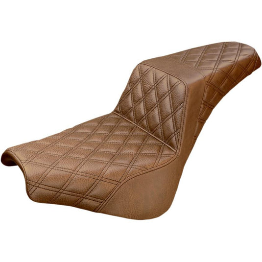 Saddlemen 818-30-175BR Step-Up Full LS Seat - Brown Full Diamond