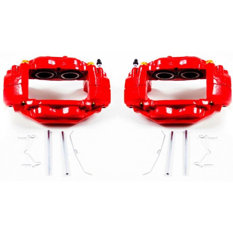 Load image into Gallery viewer, Powerstop S3274 PSB Red Calipers
