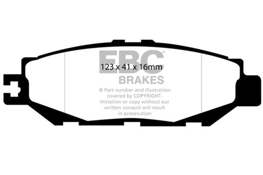 Ebc DP21008 EBC Greenstuff Brake Pad Sets