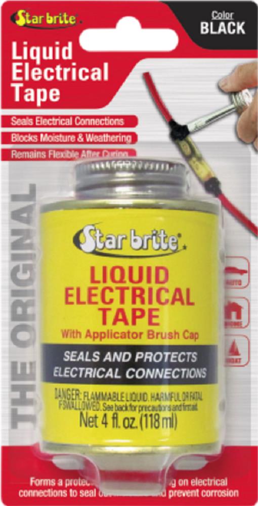Star Brite 84104 Liquid Electrical Tape - 4oz. - Black
