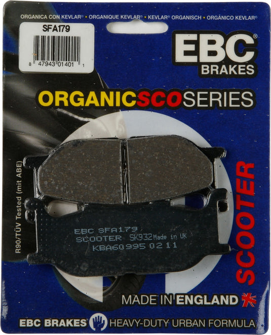 Ebc SFA179 SFA Scooter Brake Pads