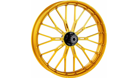 Arlen Ness 330-021 Forged Billet Y-Spoke Rim - 21in. x 5.50in. - Gold