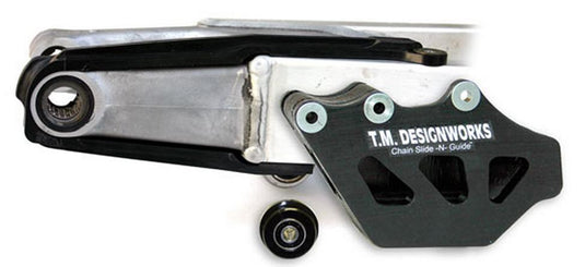 T.M. Designworks DCK-OR10-BK Dirt Cross Multi-Purpose Chain Slide-N-Guide Kit FE1 Guide - Black