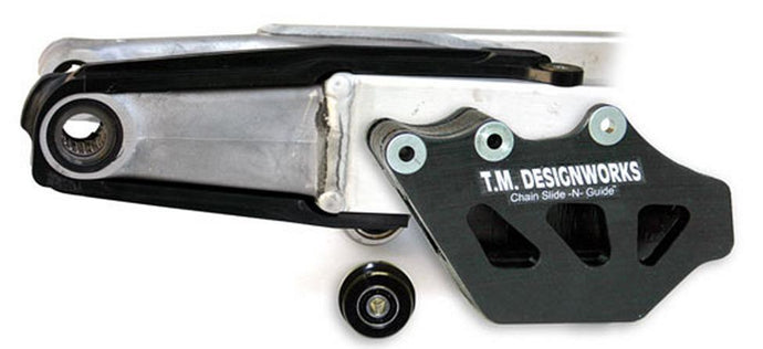 T.M. Designworks YCP-OR6-BK Dirt Cross Multi-Purpose Chain Slide-N-Guide Kit FE2 Guide - Black