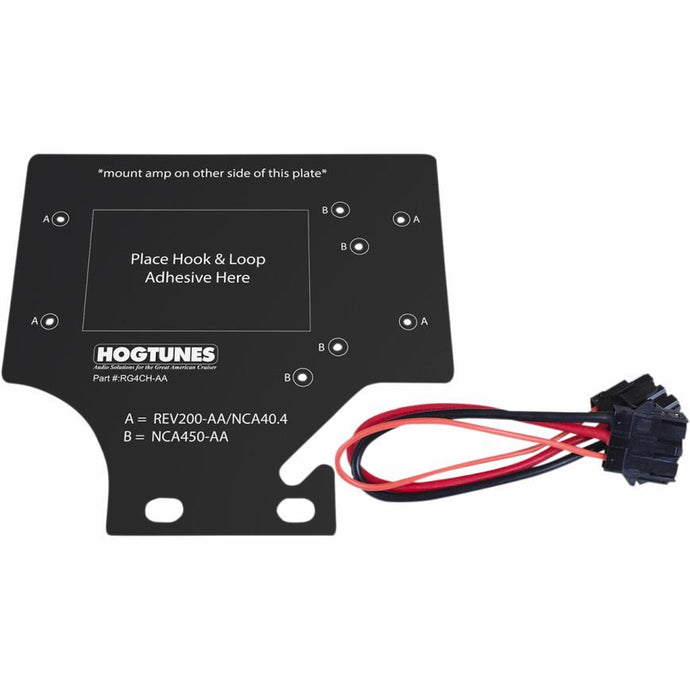 Hogtunes RG4CH-AA Adapter Mount for 200 Watt Amplifier Kit
