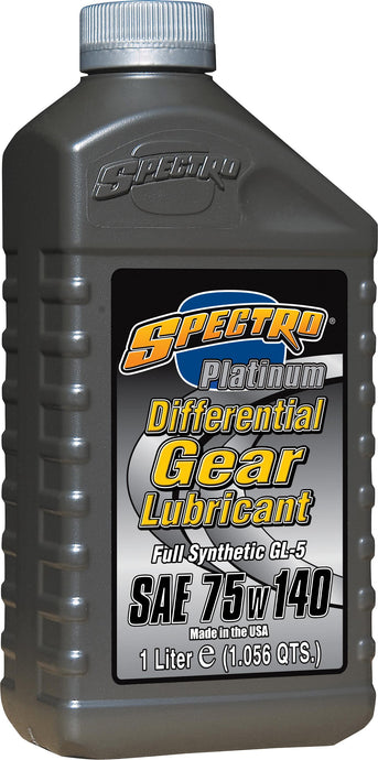 Spectro 310241 Platinum Differential Full Syn - 75W140 - 1lt. - 12/Case